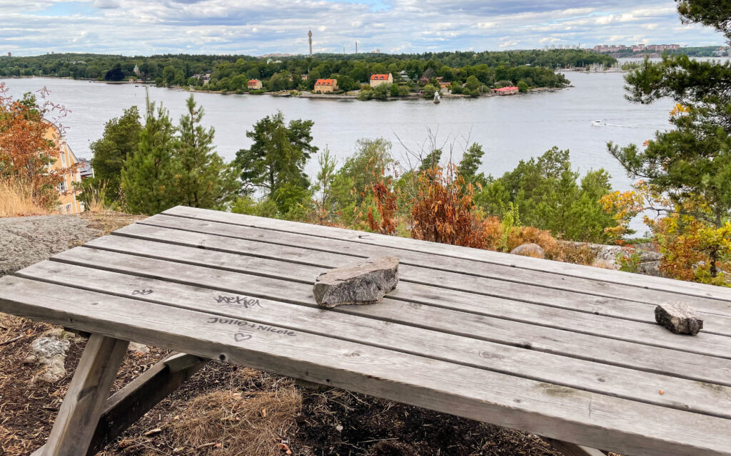 Bästa fikastället i Stockholm med utsikten.