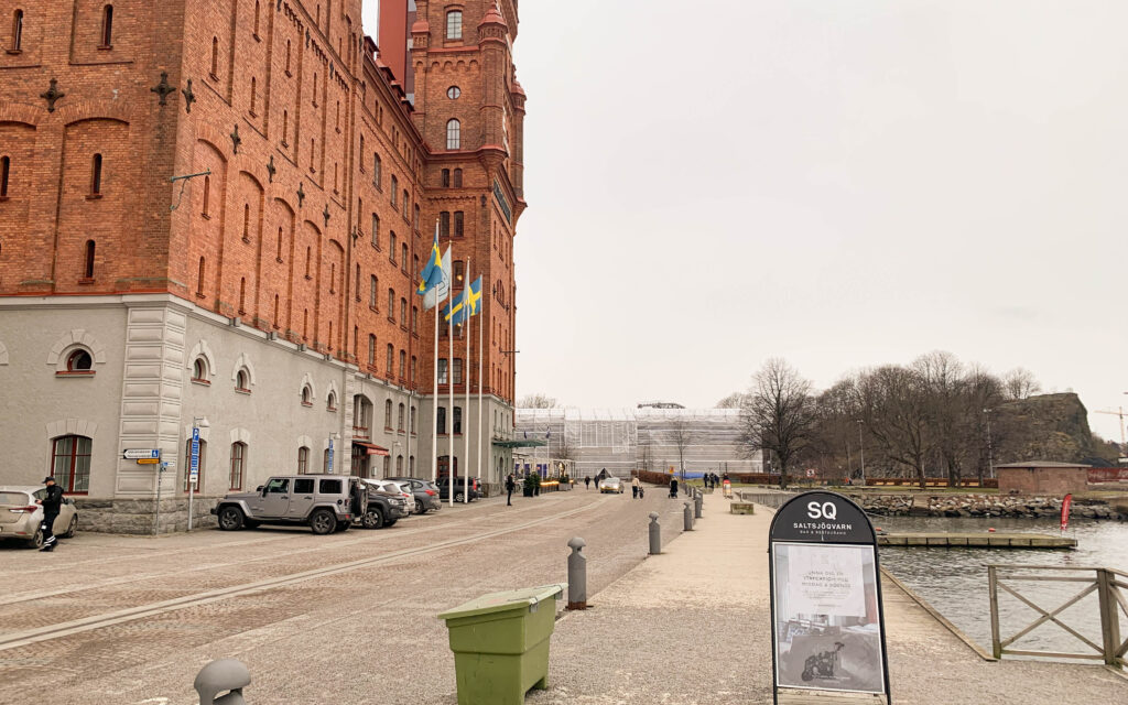 Hotellet Marina Tower vid Saltsjökvarn.